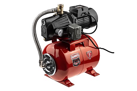 Насосная станция Hammer NST900JET 900Вт 4000л/ч выс.50м глуб.9м