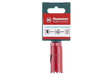 Коронка Hammer Bi Metall 22мм 224-003