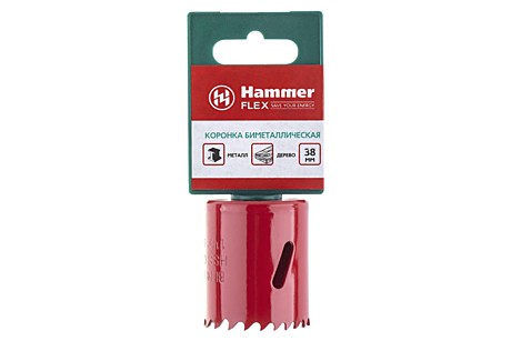 Коронка Hammer Bi Metall 38мм 224-008