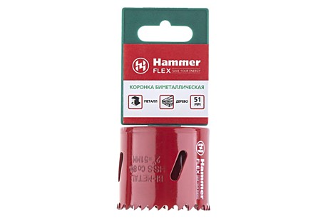 Коронка Hammer Bi Metall 51мм 224-010