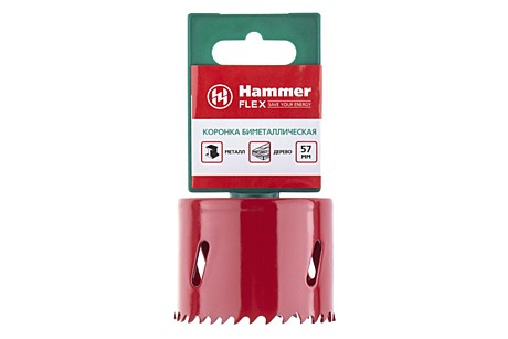 Коронка Hammer Bi Metall 57мм 224-011