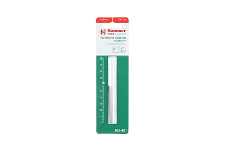 Сверло по кафелю и стеклу Hammer 3х60мм 202-401