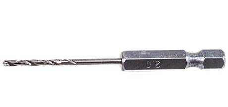 Сверло по металлу FIT HSS 2,0 мм HEX 34020