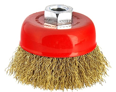 Кордщетка Hammer Flex 207-103 85мм M14  чашеобразная гофрированная мягкая для УШМ