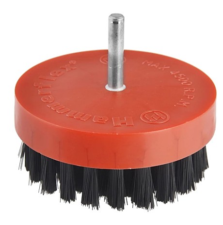 Кордщетка Hammer Flex 207-217 80мм d6  чашеобразная для полировки нейлоновая, с хвостовиком