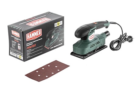 Шлиф.машина плоская Hammer PSM180 180Вт 12000об/мин 90*187мм