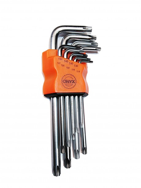 Набор ключей TORX ONYX удлин. Т10-Т50 9шт