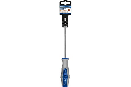 Отвертка Ultra Grip КОБАЛЬТ PH-1 х 150 мм CR-V, двухкомпонентная рукоятка (1 шт.) подвес