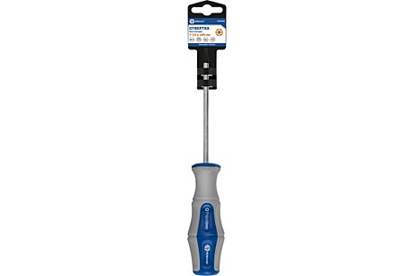 Отвертка Ultra Grip КОБАЛЬТ Torx Tamper-15 х 100 мм CR-V, двухкомпонентная рукоятка (1 шт.) подвес